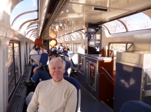 Dome Car on the Coast Starlight