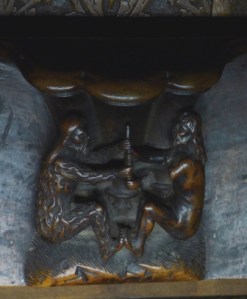 Jacob and Esau? Choir Stall - Toledo